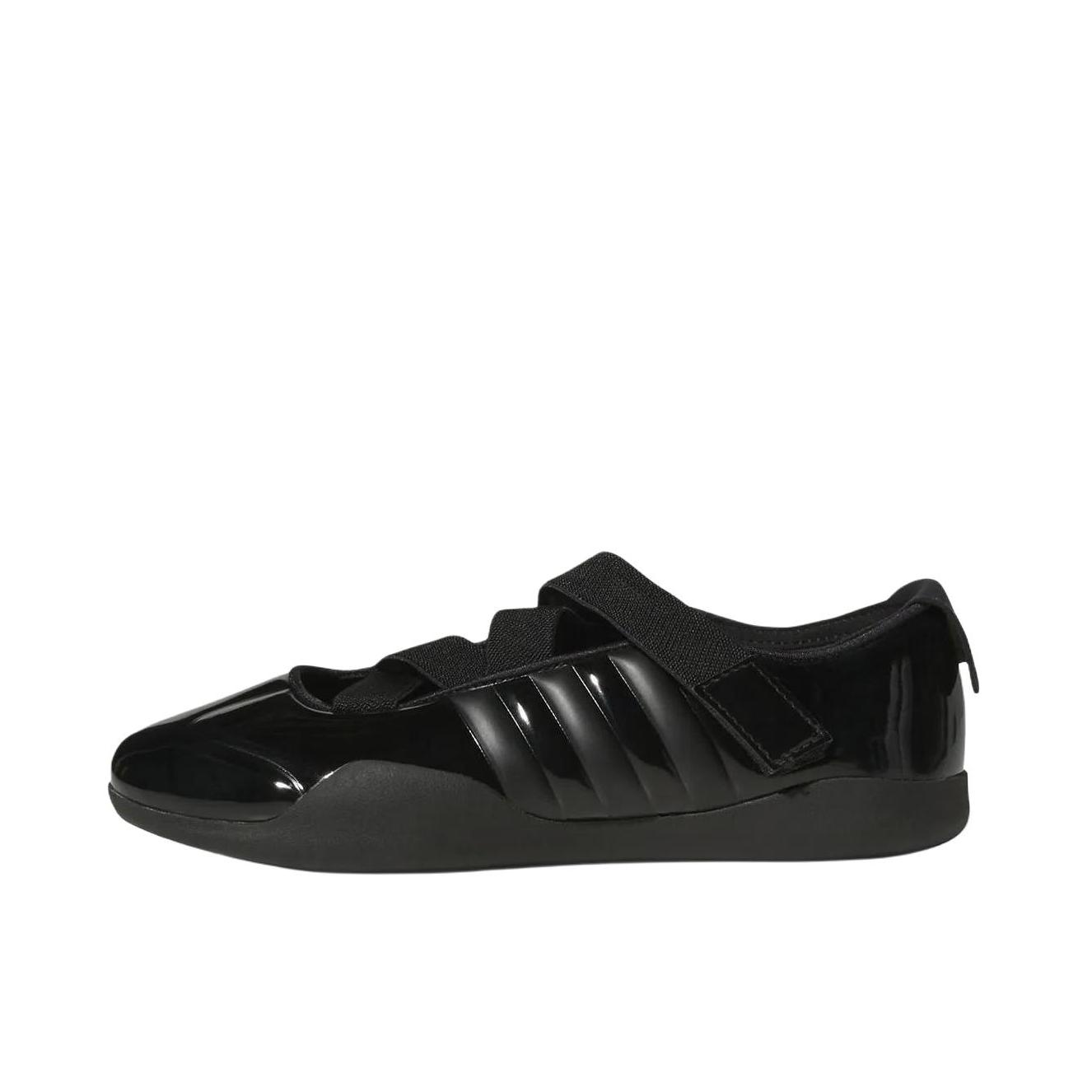 推荐商品：adidas Originals Taekwondo MEI BALLET 复古百搭 芭蕾风 防滑耐磨 舒适透气 系带 低帮 运动休闲鞋 Caroline Hu联名/Edison Chen联名/黑色 