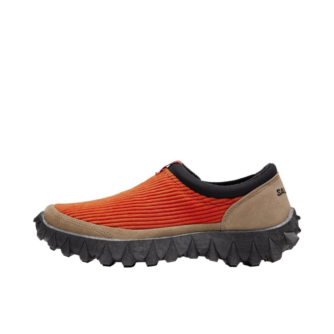 推荐商品：Salomon/萨洛蒙 SNOWCLOG CORDUROY 运动休闲鞋 防滑耐磨包裹性轻便 焦赭红