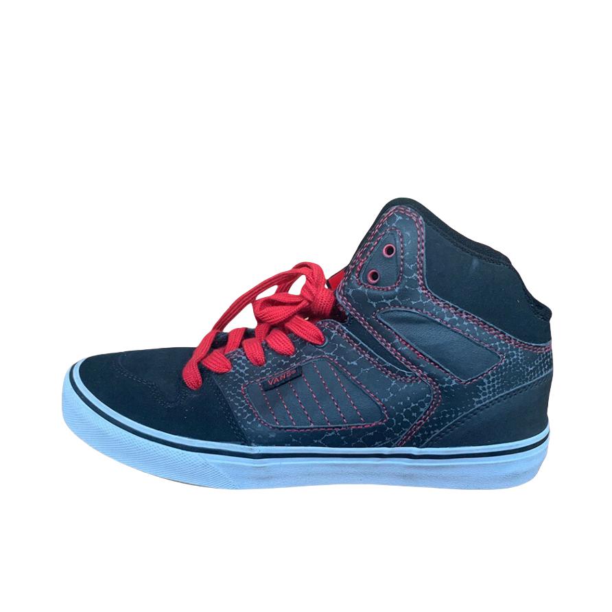 推荐商品：Vans/范斯 OLD SKOOL 板鞋 运动透气低帮 红色/黑色