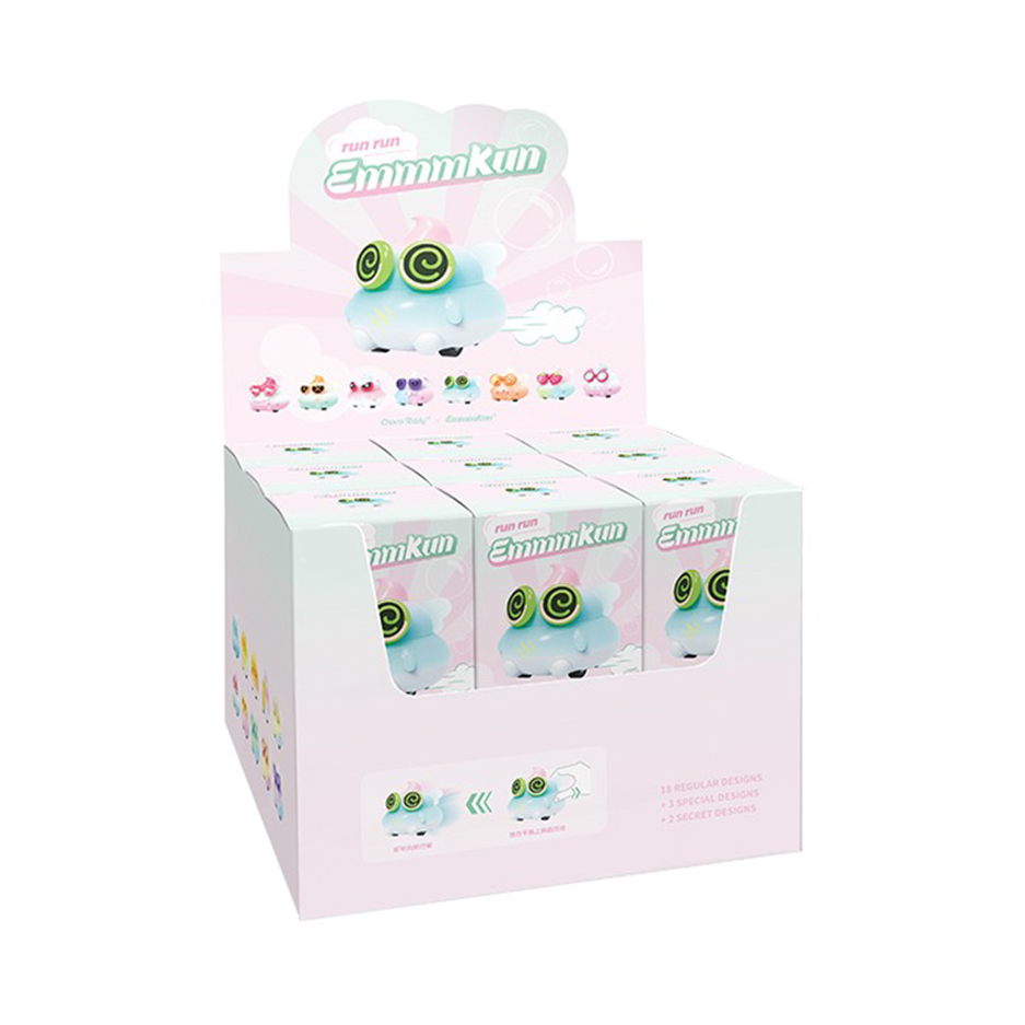 推荐商品：Choco Teddy/巧克力熊 Emmmkun啾啾跑四轮回力车系列 盲盒