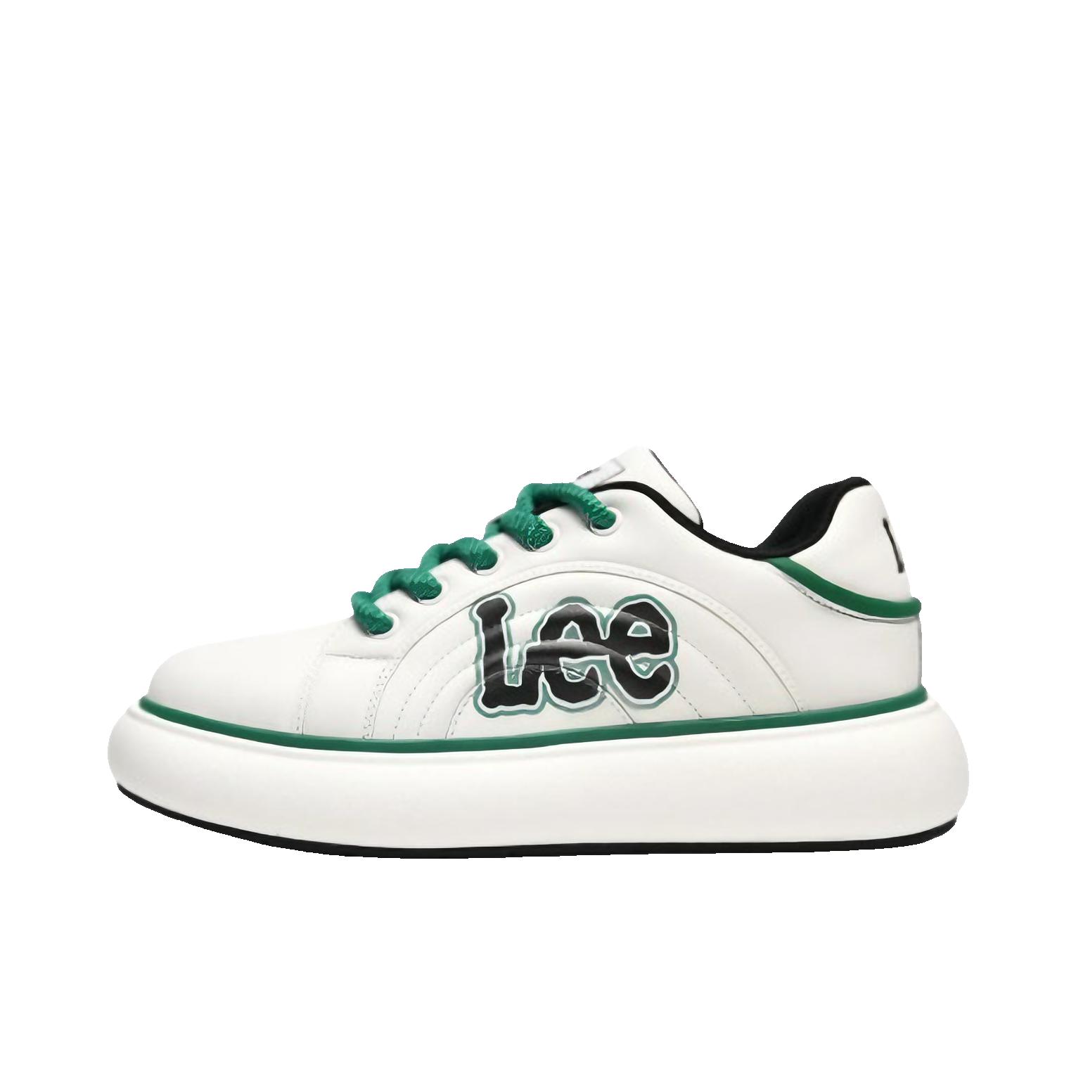 推荐商品：Lee 板鞋 百搭透气防滑耐磨 L252UB351 绿色