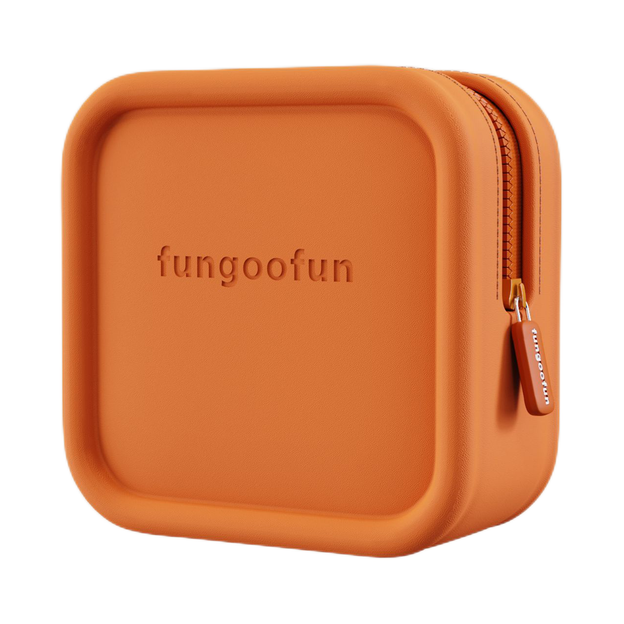 推荐商品：fungoofun/梵高范 方糖小便携式耳机笔记本文具充电器保护套盒收纳包化妆包
