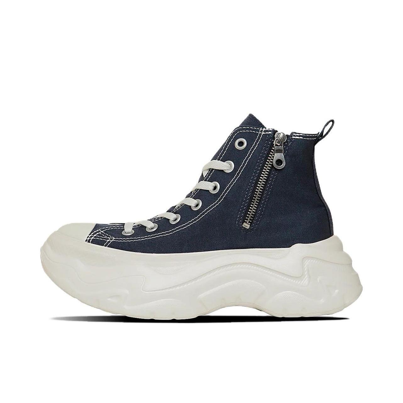 推荐商品：Converse/匡威 All Star CITYHIKE OX 帆布鞋 轻便低帮圆头系带贴合 深海军蓝色