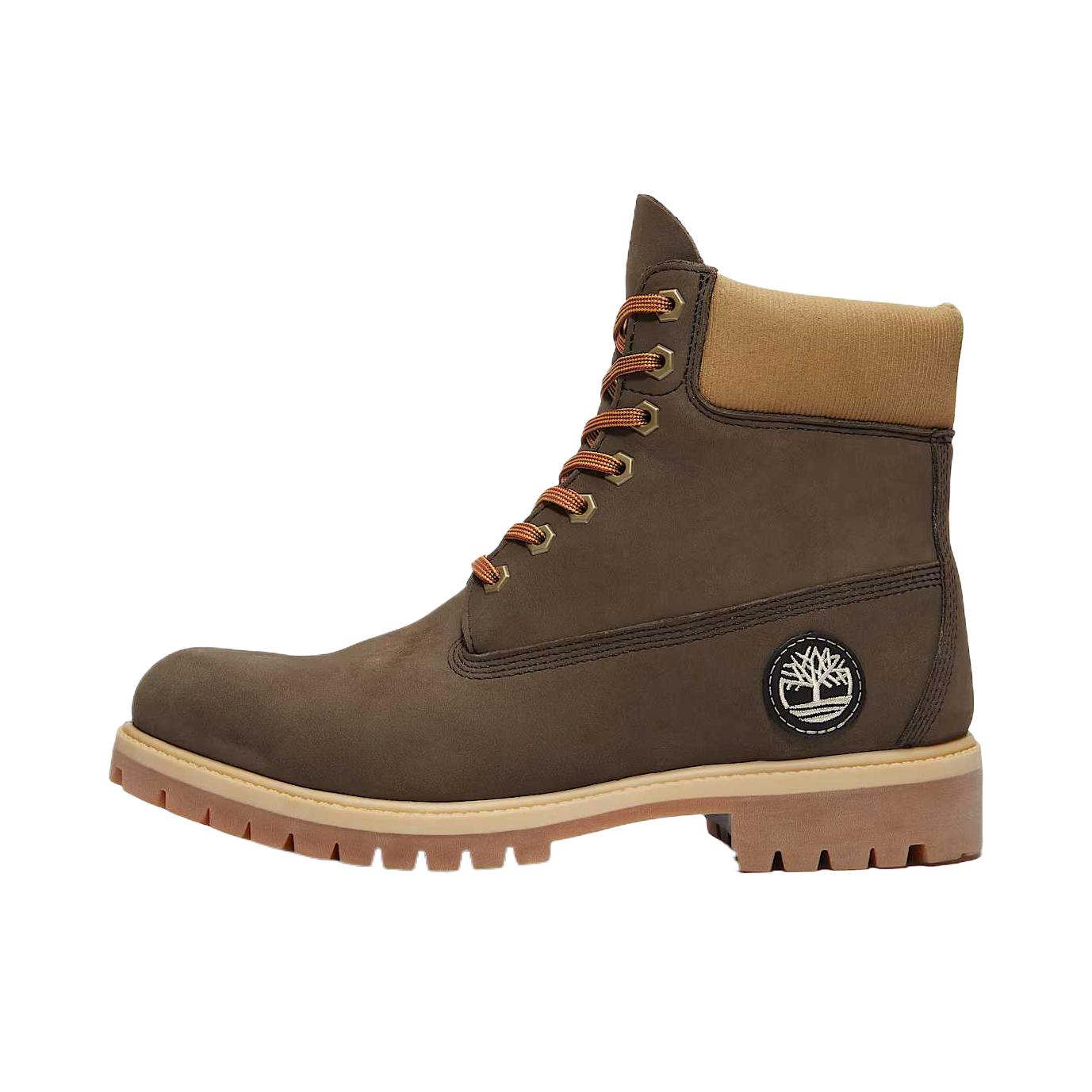 推荐商品：Timberland/添柏岚 Premium 马丁靴 舒适防水防滑耐磨减震复古高筒户外保暖增高 深棕色/深褐色