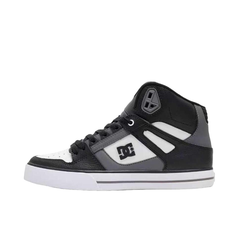 推荐商品：DC Shoes 轻便 复古潮流 高帮 经典 板鞋 黑色/白色/灰色