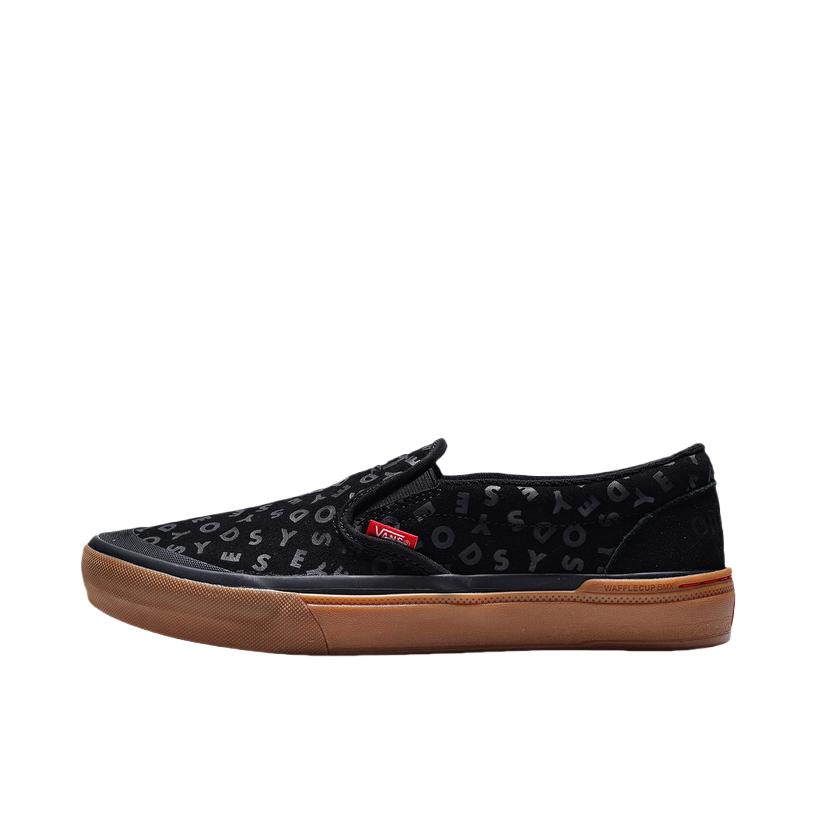 推荐商品：Vans/范斯 BMX Slip-On 帆布鞋 运动百搭潮流个性 Odyssey联名/黑色