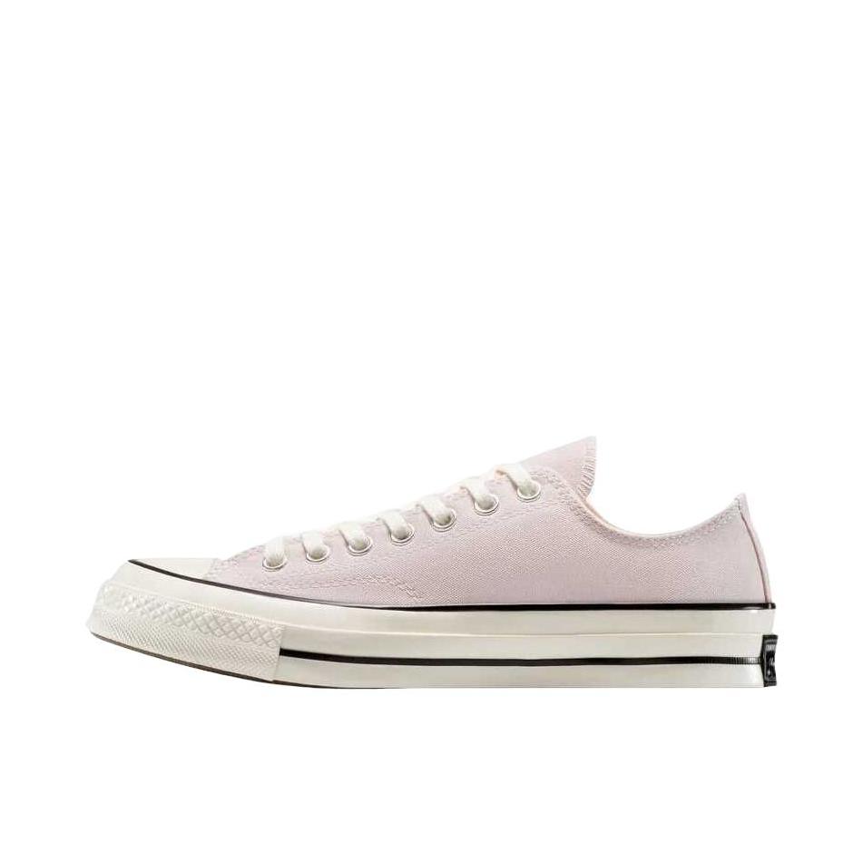 推荐商品：Converse/匡威 Chuck 70 帆布鞋 防滑耐磨薄底轻便透气舒适百搭复古时尚贴合圆头流光风 低帮/粉色/白色/黑色 