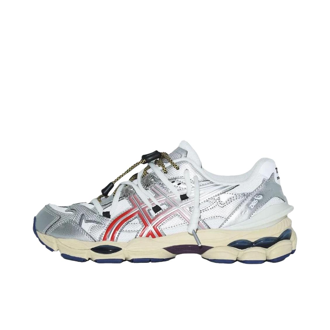 推荐商品：Asics/亚瑟士 Gel-cumulus 16 跑鞋 透气舒适减震耐磨百搭贴合圆头 TOGA联名/银色/红色