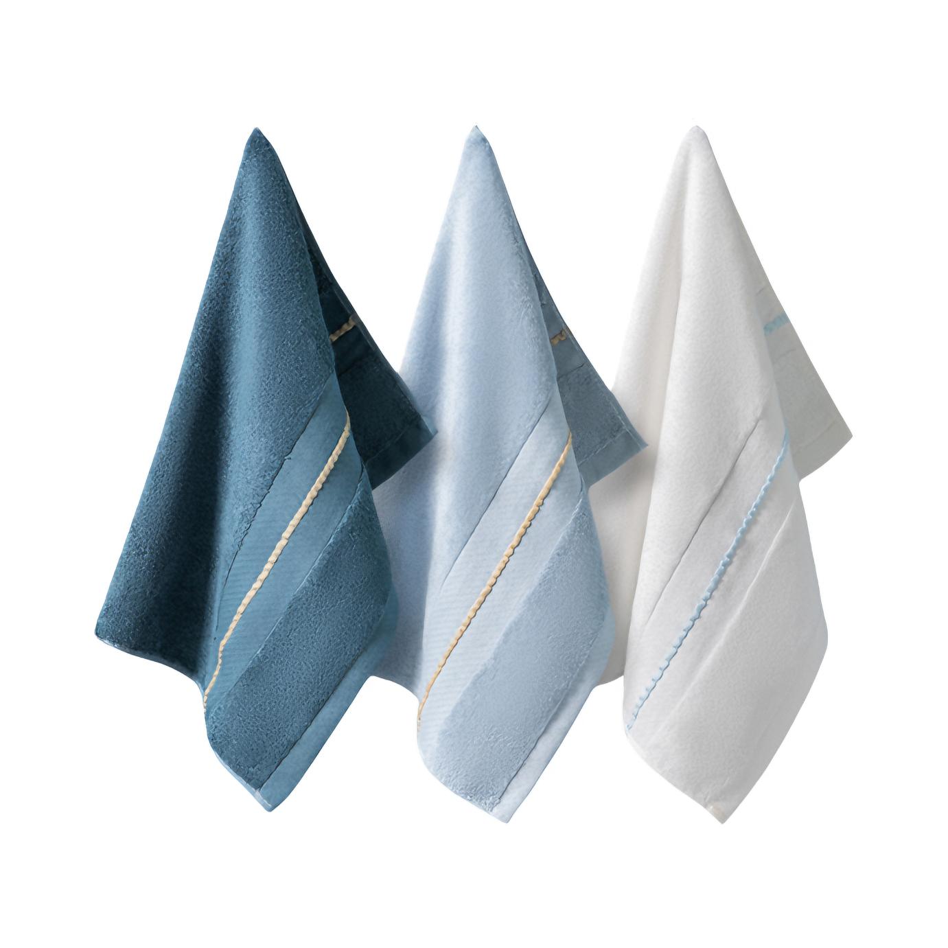 推荐商品：易音居 竹纤维 35×35cm 缎档方巾 多色组合