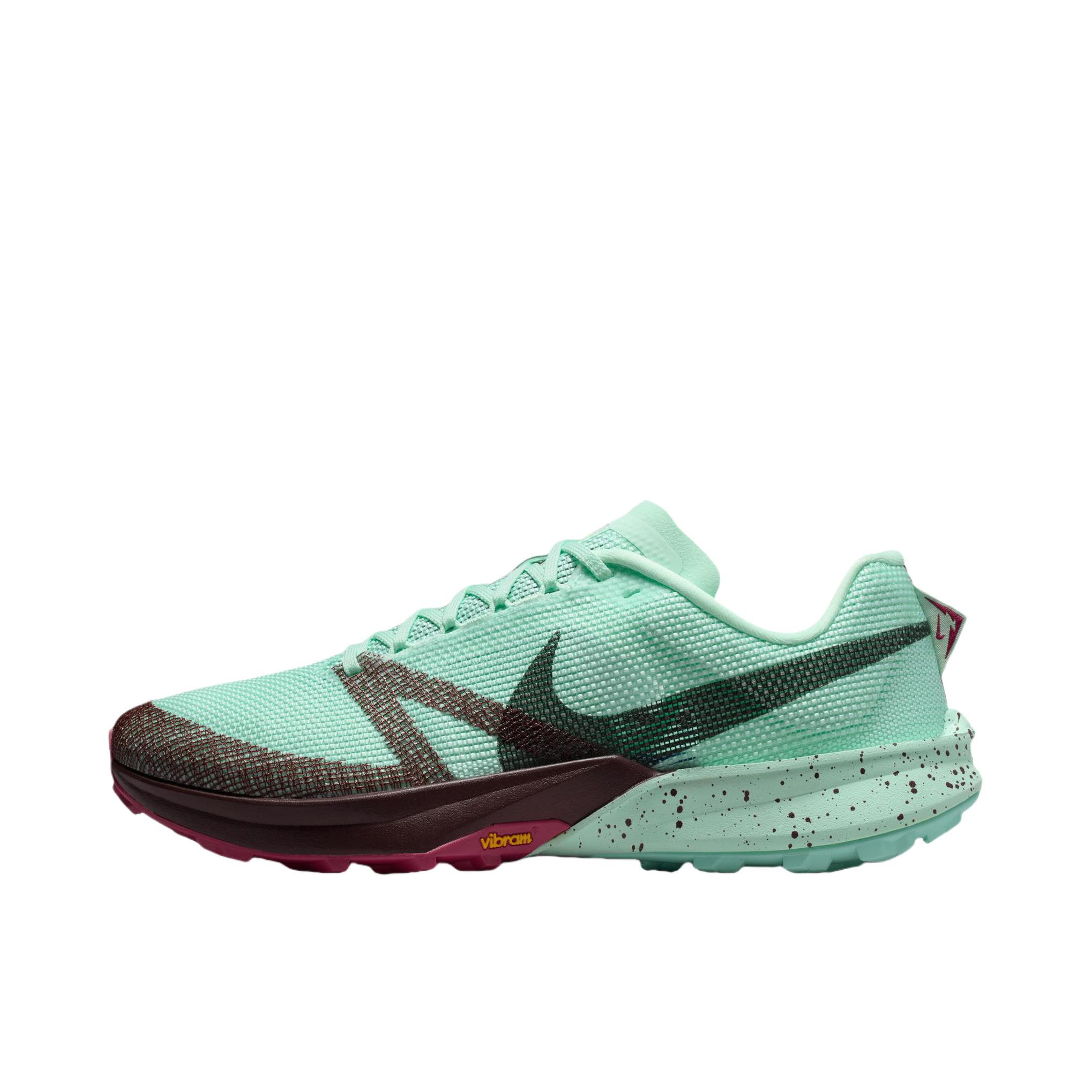 推荐商品：Nike TERRA KIGER 10 跑鞋 柔软防滑耐磨舒适轻便缓震低帮时尚 泡沫薄荷绿/鲜亮勃艮第酒红/甜菜红/海藻绿