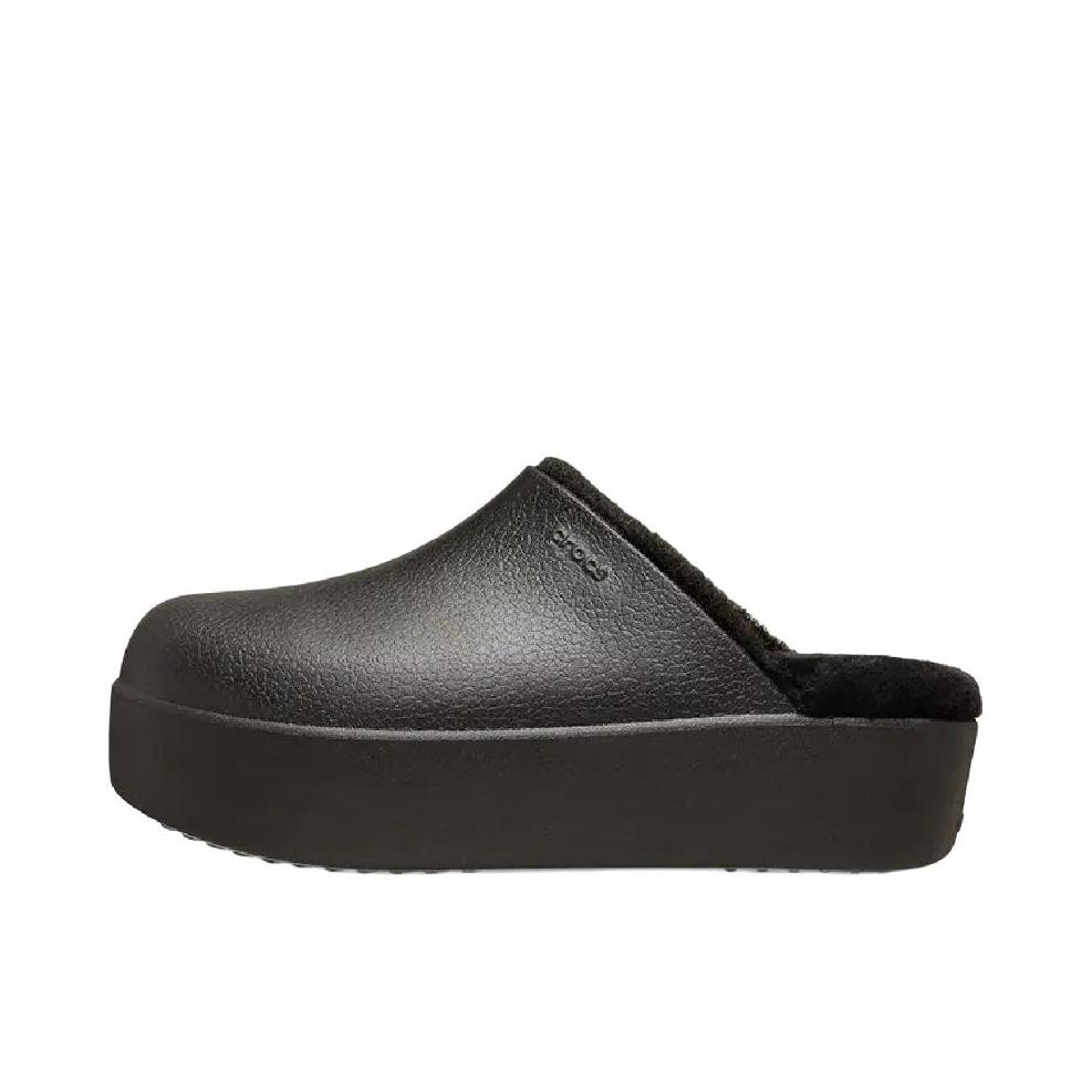 推荐商品：Crocs/卡骆驰 DYLAN 通勤 百搭 简约 不累脚 防磨 耐磨 包头 拖鞋 209869 女款/正黑色 