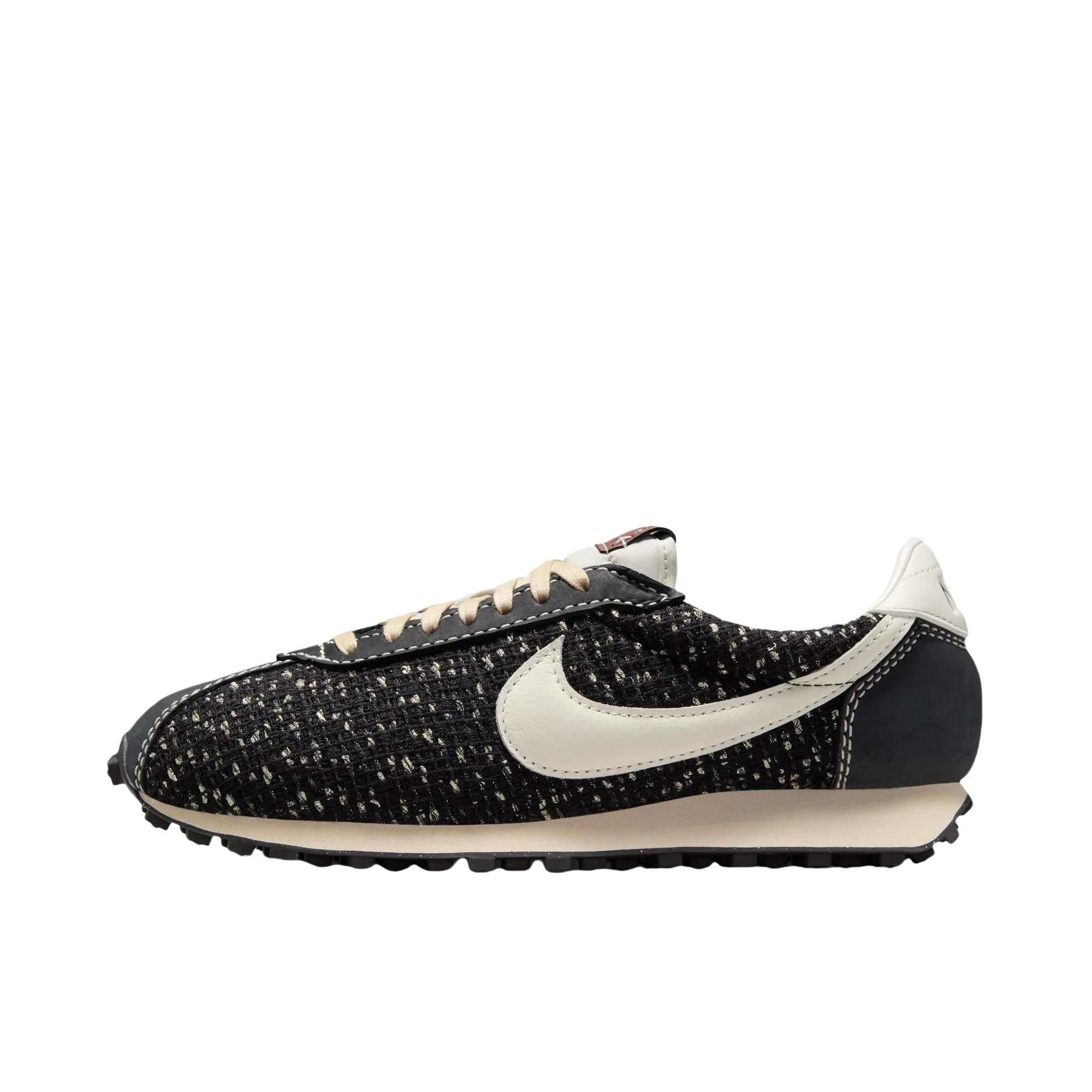 推荐商品：Nike Roshe Run LD-1000 运动休闲鞋 舒适透气支撑抓地防滑耐磨简约时尚百搭复古潮流跑鞋风贴合耐穿 深黑色