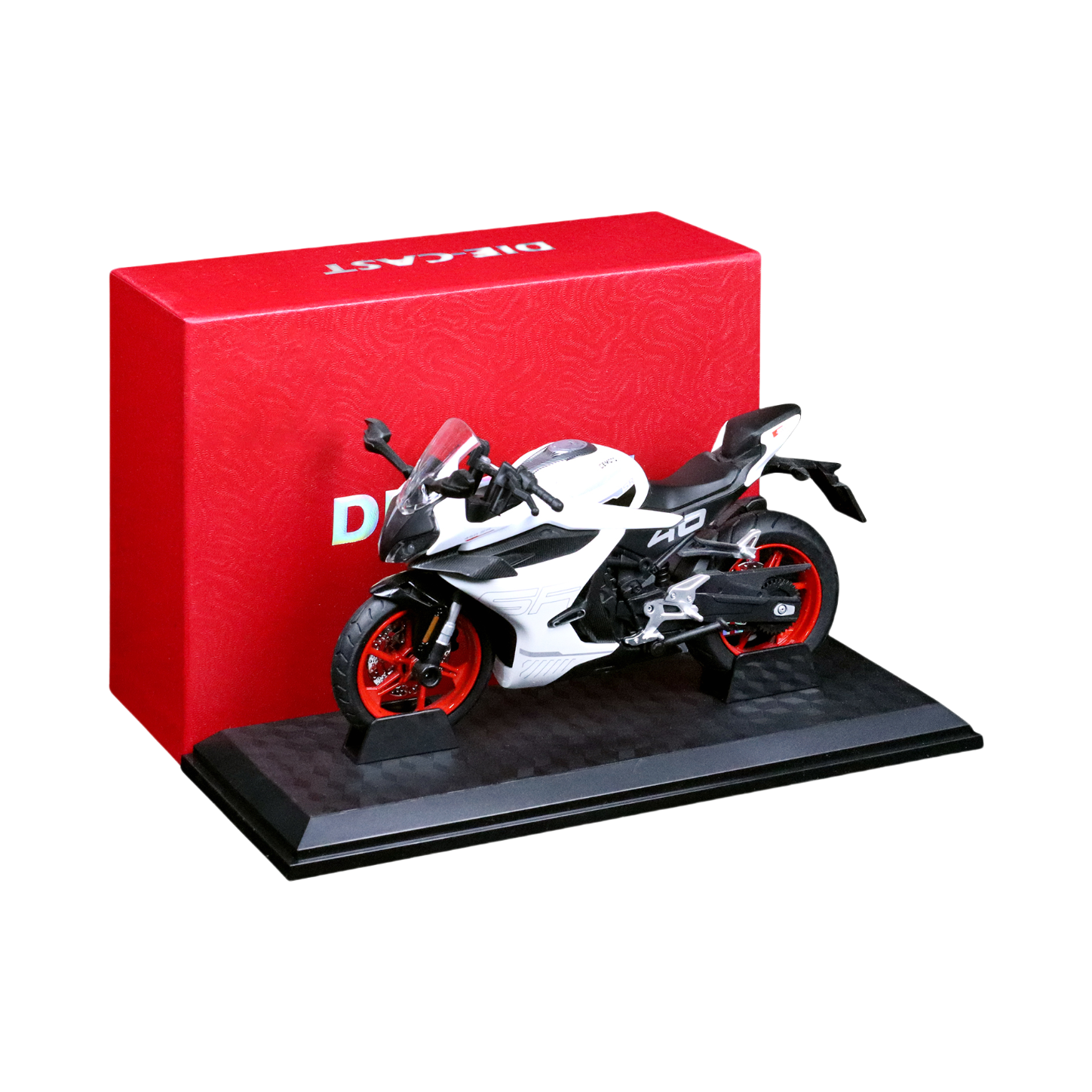 推荐商品：ENGTEN 春风450SR 1/12仿真合金机车 成品模型
