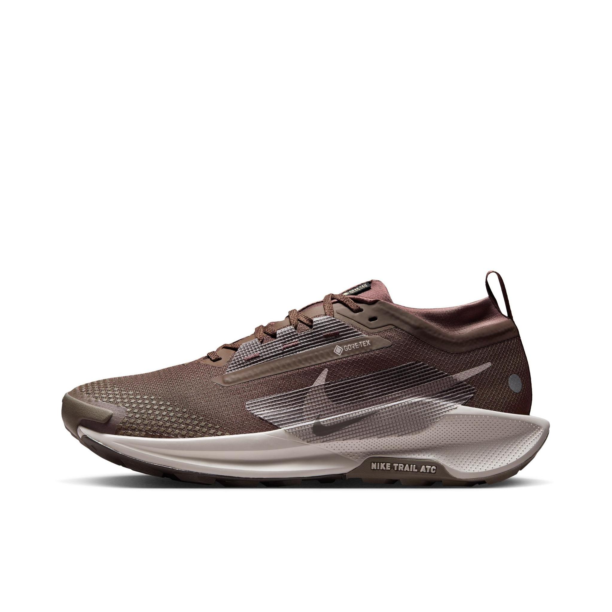 推荐商品：Nike Pegasus Trail 5 跑鞋 越野耐磨防水缓震训练回弹贴合耐用 矿石灰/丝绒棕/洞穴石色/大学灰