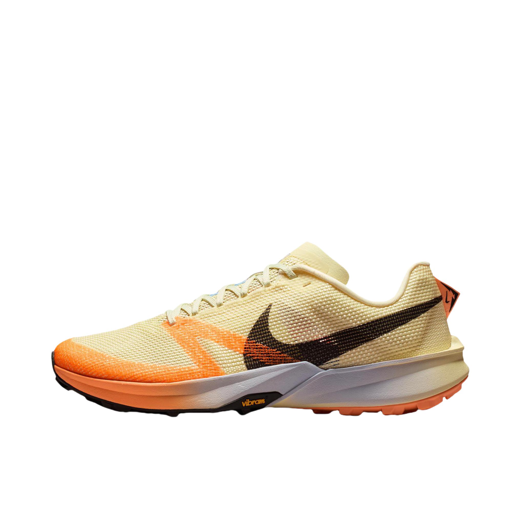 推荐商品：Nike TERRA KIGER 10 跑鞋 柔软防滑耐磨舒适轻便缓震低帮时尚 黄色/橙色