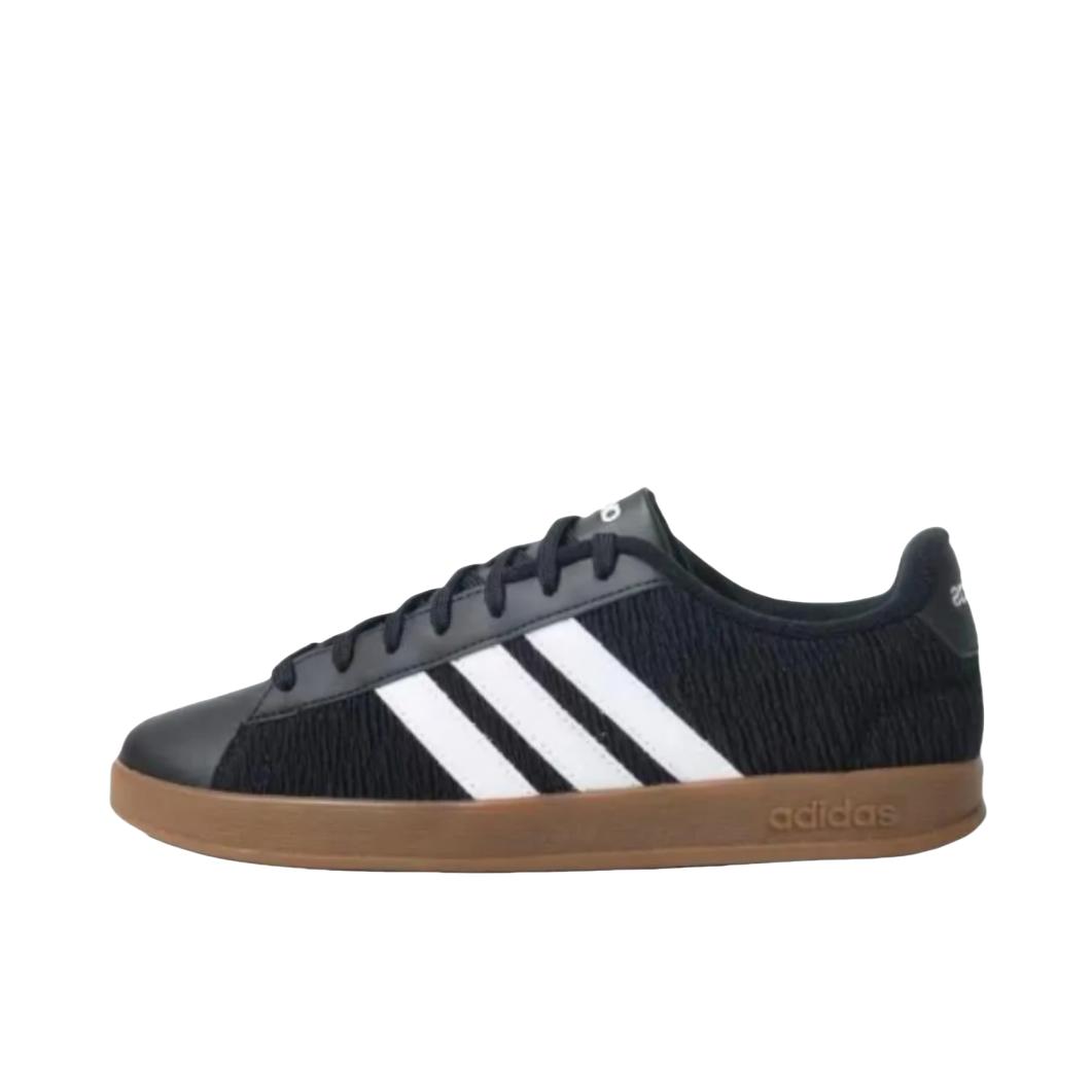 推荐商品：adidas Bruins 板鞋 百搭耐磨低帮 黑色/白色