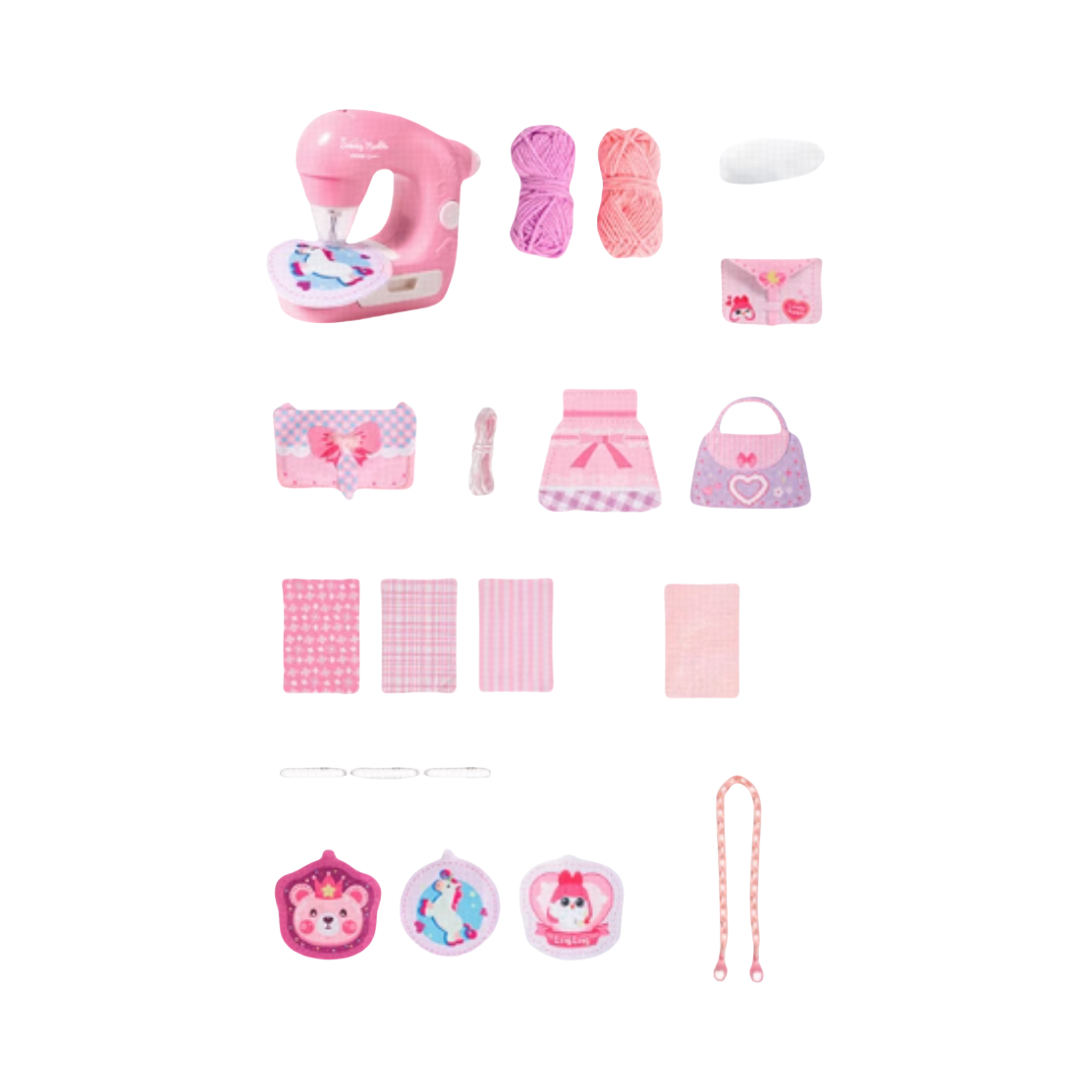 推荐商品：伶可家族 缝纫机过家家 儿童玩具