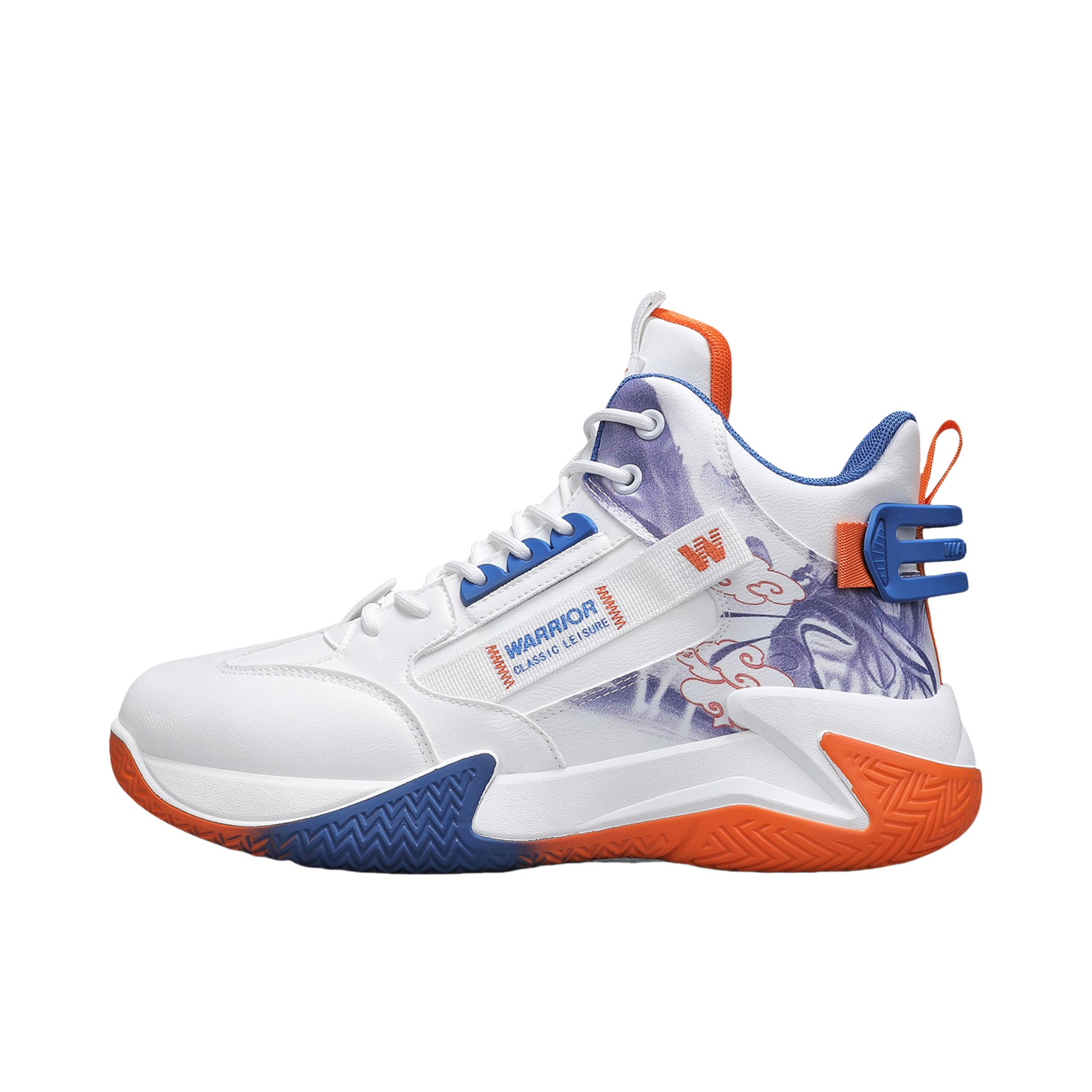 推荐商品：回力 篮球鞋 实战包裹性百搭轻便 WXY-N362C 白色/深蓝色/桔色