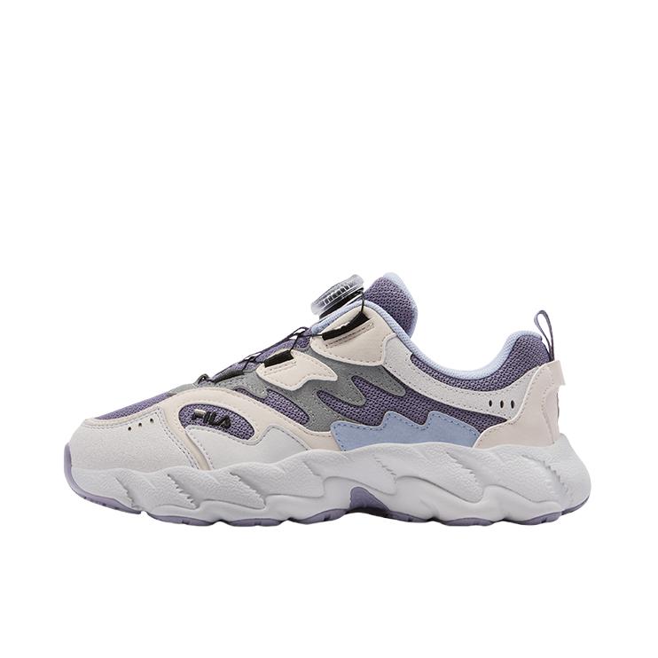 推荐商品：FILA/斐乐 FERN 2 复古 舒适 耐磨 防滑 回弹 运动鞋儿童 大童/雾灰紫/雨雾灰