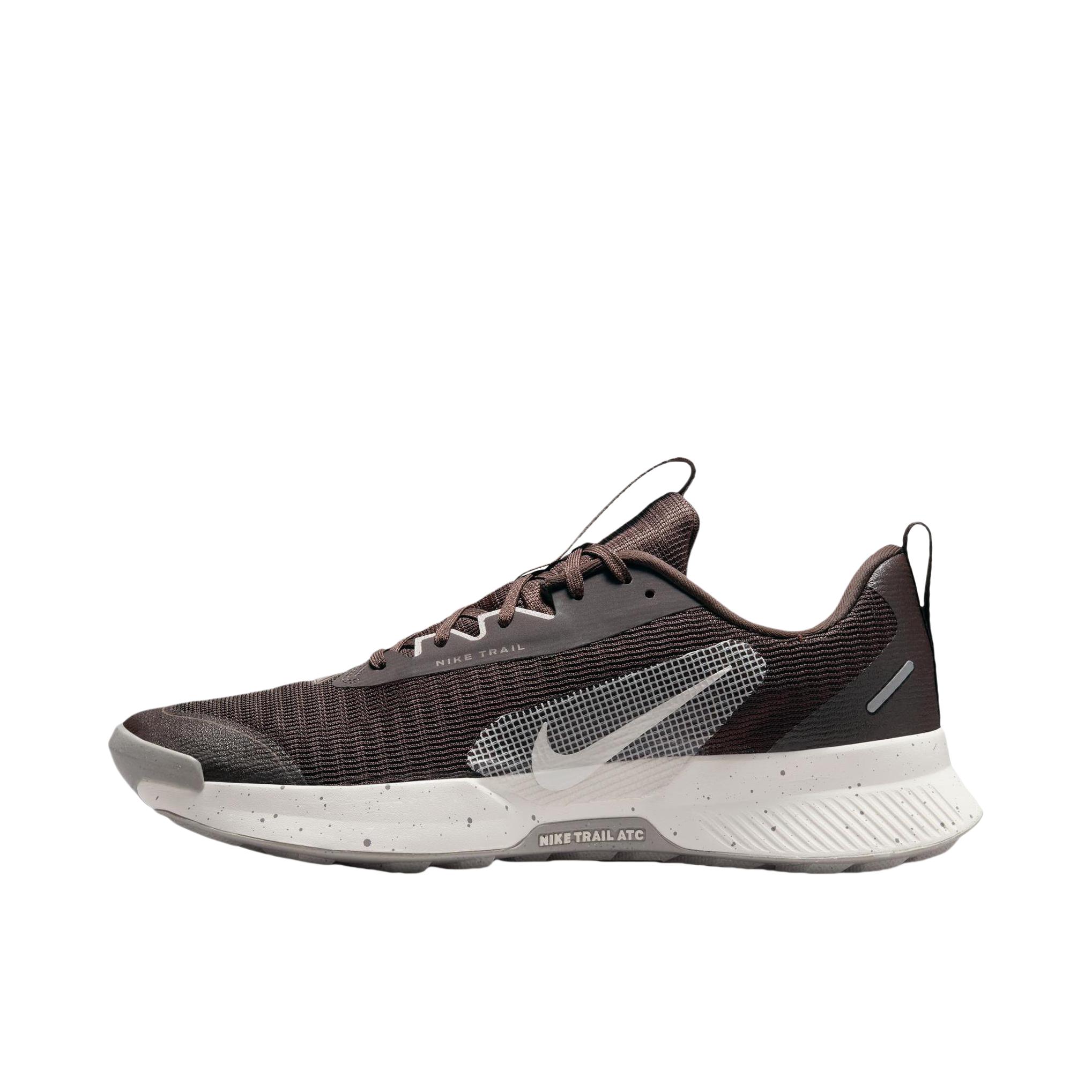 推荐商品：Nike Juniper Trail 3 跑鞋 系带健步橡胶防滑耐磨舒适缓震轻便透气时尚百搭支撑短跑 深棕色/白色