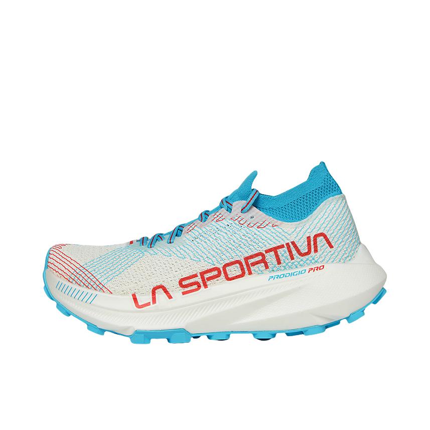 推荐商品：La Sportiva Prodigio Pro 破九 越野跑鞋 低帮系带超长距离 白色/马里布蓝