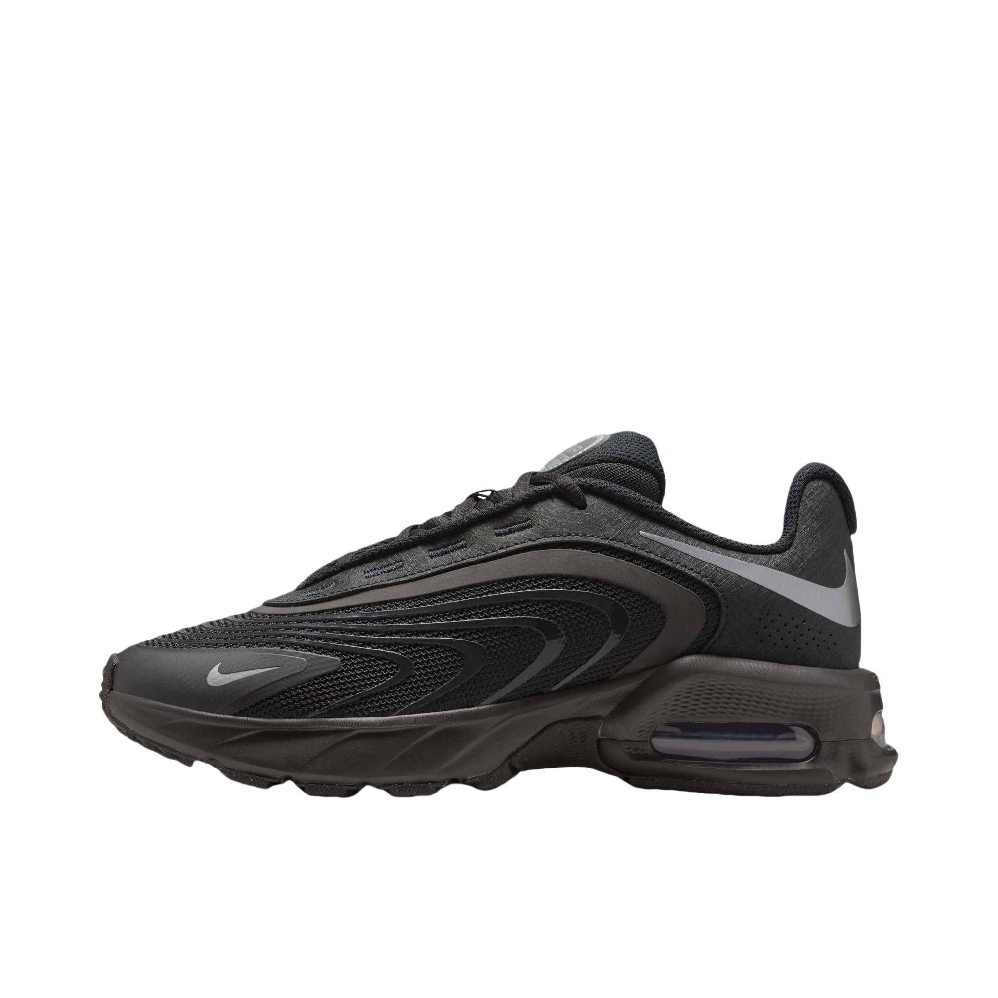 推荐商品：Nike Air Max Fire 运动休闲鞋 舒适回弹缓震防滑耐磨低帮时尚简约百搭贴合圆头 黑色/灰色