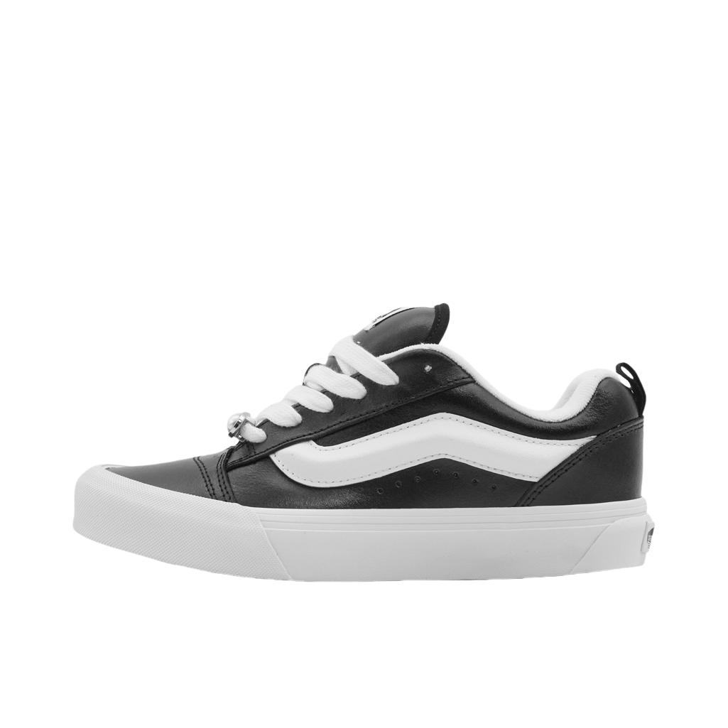 推荐商品：Vans/范斯 Knu-Skool 板鞋 面包鞋 滑板鞋 复古美式时尚防水支撑贴合圆头 女款/深黑色/白色