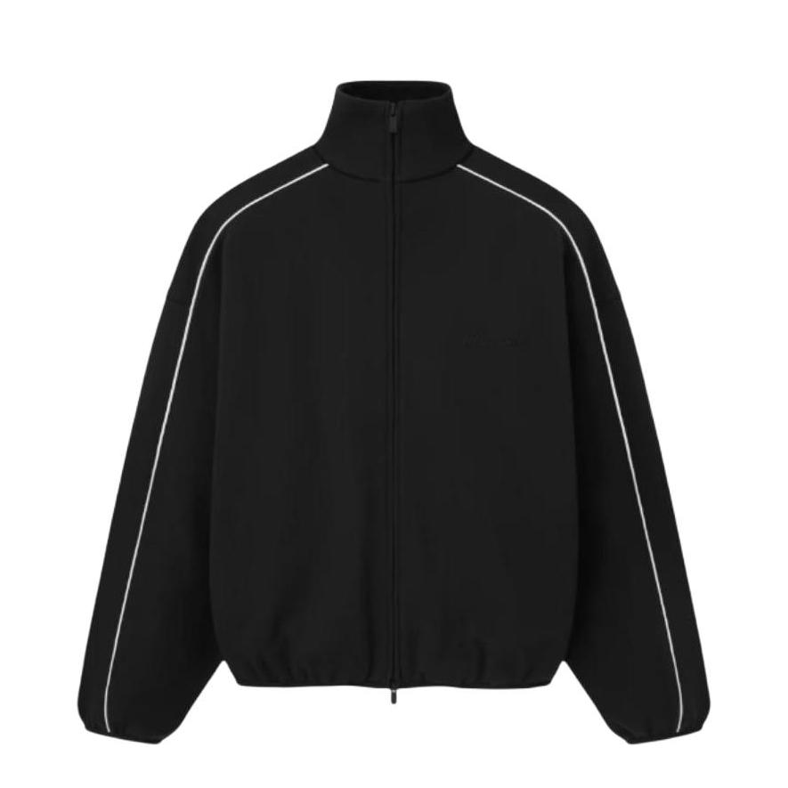 推荐商品：Fear of God Essentials PRING DROP2系列短款拉链立领长袖夹克 202SP256890F 玄青黑