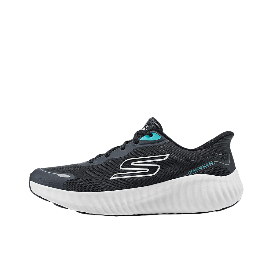 推荐商品：Skechers/斯凯奇 GO 休闲 厚底 耐磨 跑鞋 木炭色/黑色