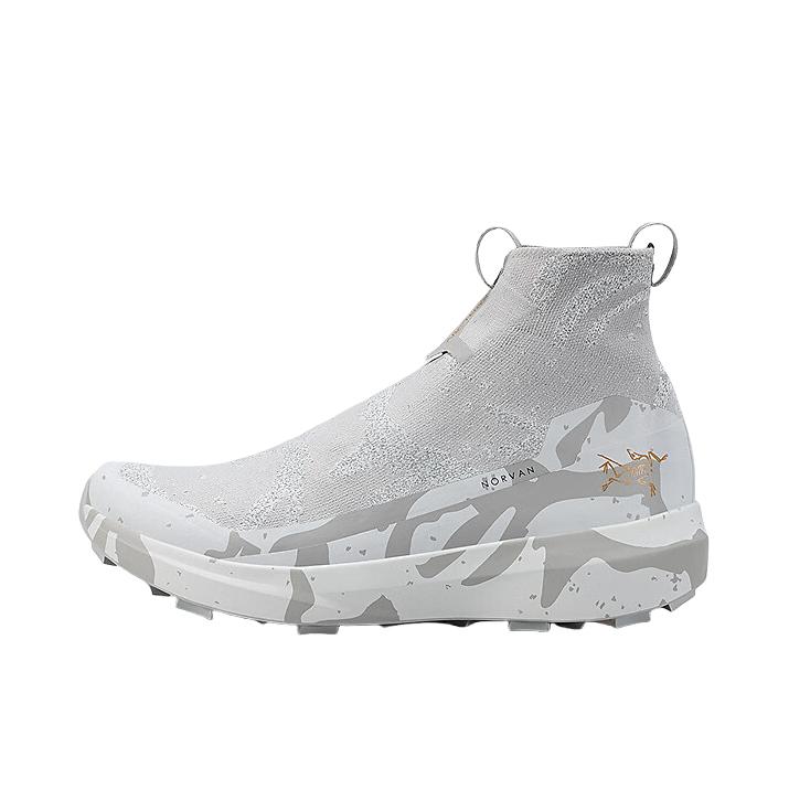 推荐商品：Arc'teryx 始祖鸟 NORVAN 4 NIVALIS SHOE 越野跑鞋 时尚百搭运动 深隐秘灰