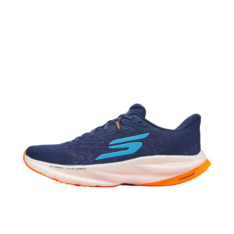 推荐商品：Skechers/斯凯奇 SKX Aero Spark 跑鞋 百搭简约舒适厚底 172200 海军蓝色/橘色