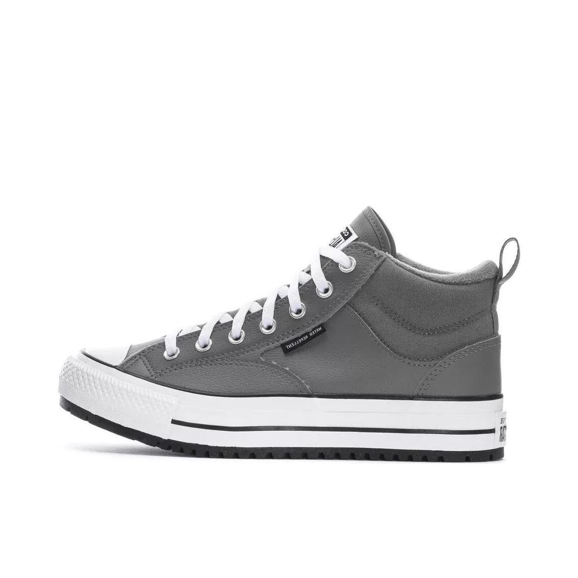 推荐商品：Converse/匡威 Chuck Taylor All Star Malden 轻质 防滑耐磨 舒适透气 中帮 圆头 潮流百搭 板鞋 灰色