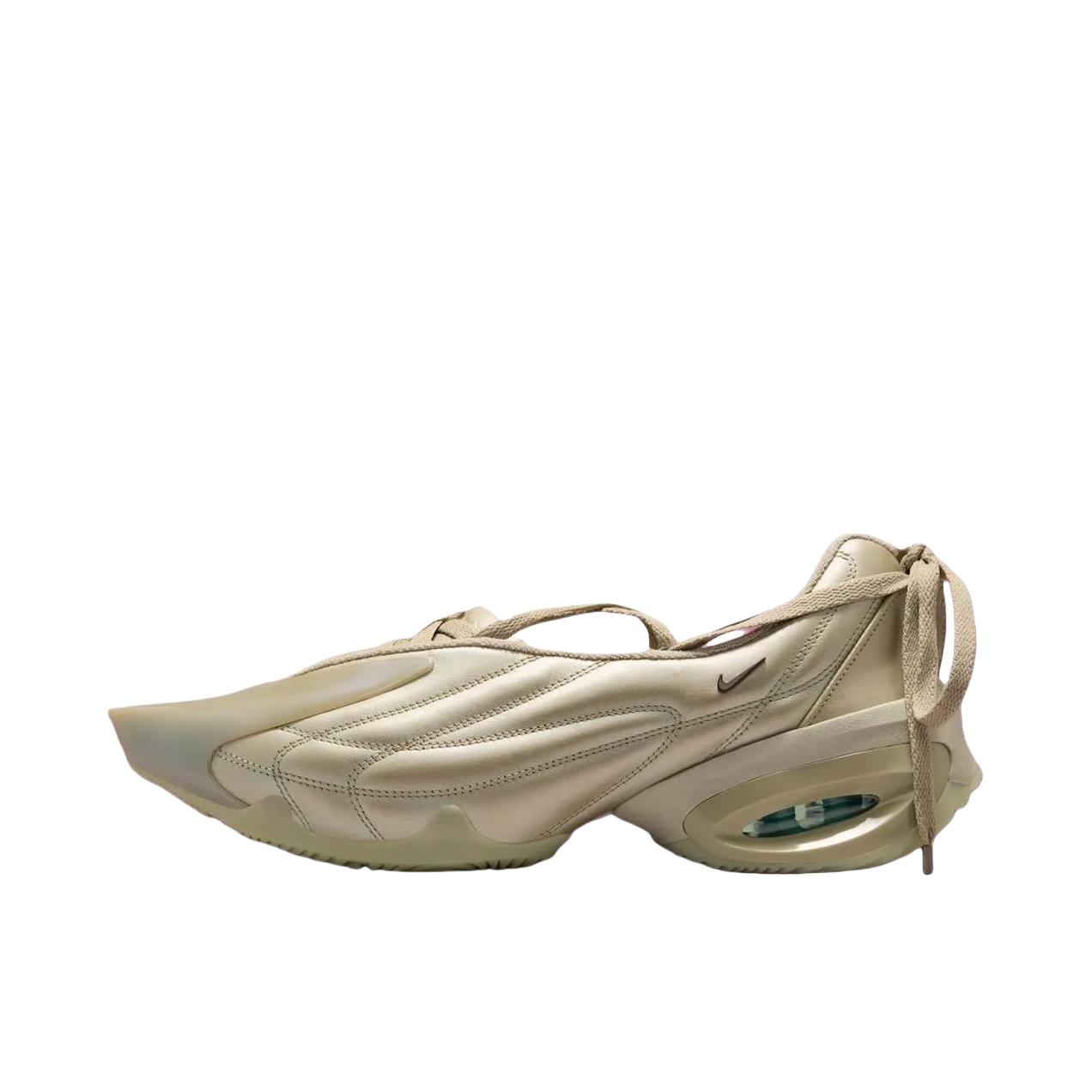 推荐商品：Nike Air Max Muse 运动休闲鞋 低帮系带圆头厚底 珍珠白