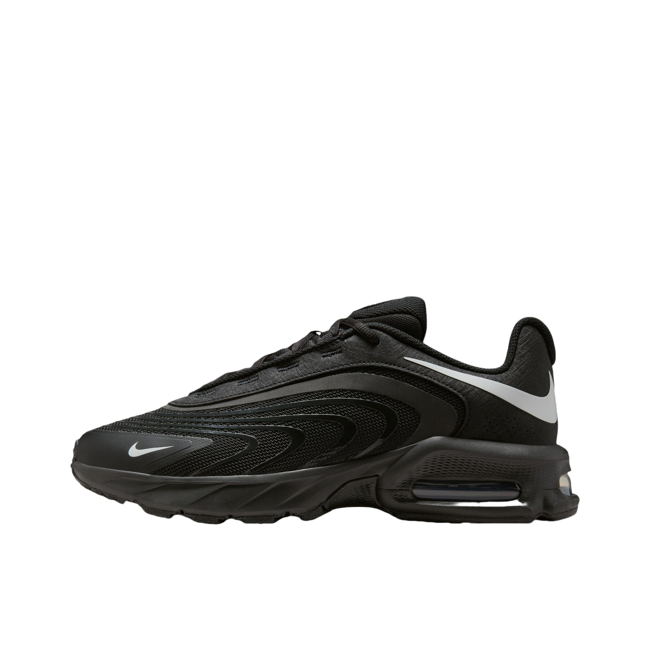推荐商品：Nike Air Max Fire 运动休闲鞋 舒适回弹缓震防滑耐磨低帮时尚简约百搭贴合圆头 正黑色