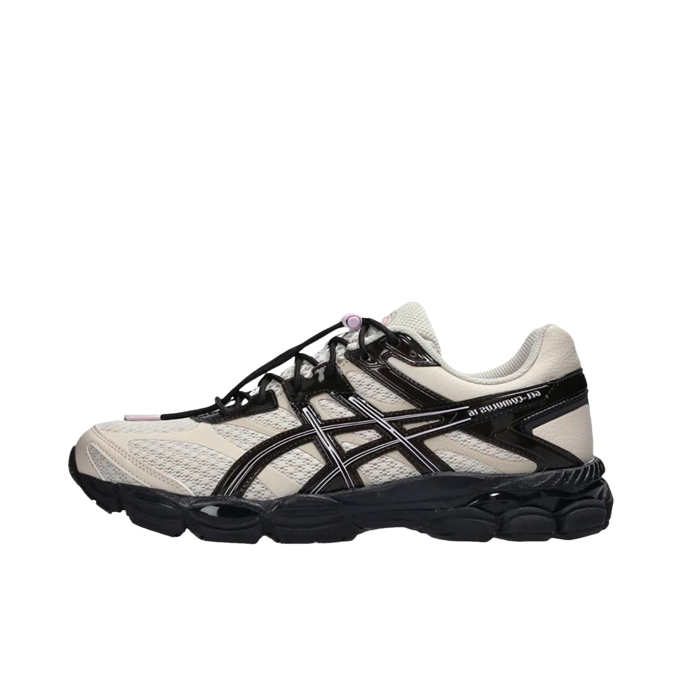 推荐商品：Asics/亚瑟士 Gel-cumulus 16 跑鞋 透气舒适减震耐磨百搭贴合圆头 Finesse联名/黑色