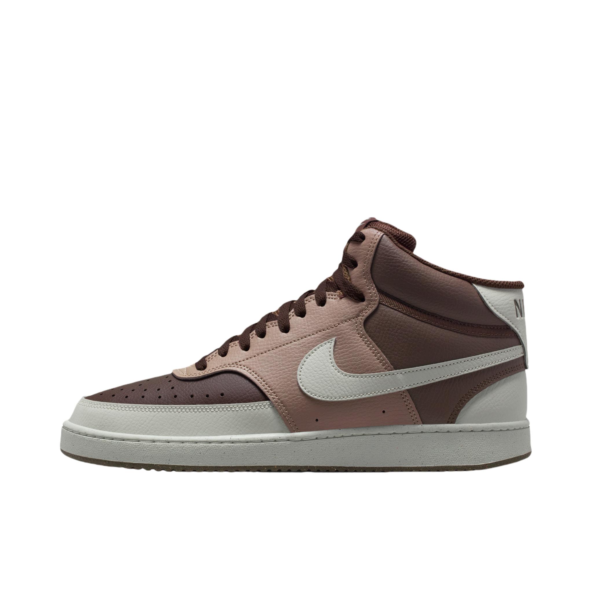 推荐商品：Nike Court Vision 板鞋 复古缓震抓地防滑轻便 巴洛克棕/浅骨/貂棕色