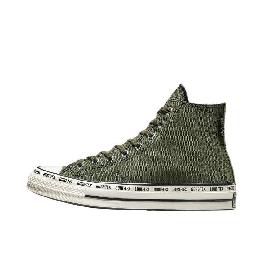 推荐商品：Converse/匡威 Chuck 70 GTX 帆布鞋 高帮防滑耐磨舒适减震百搭时尚圆头 军绿色