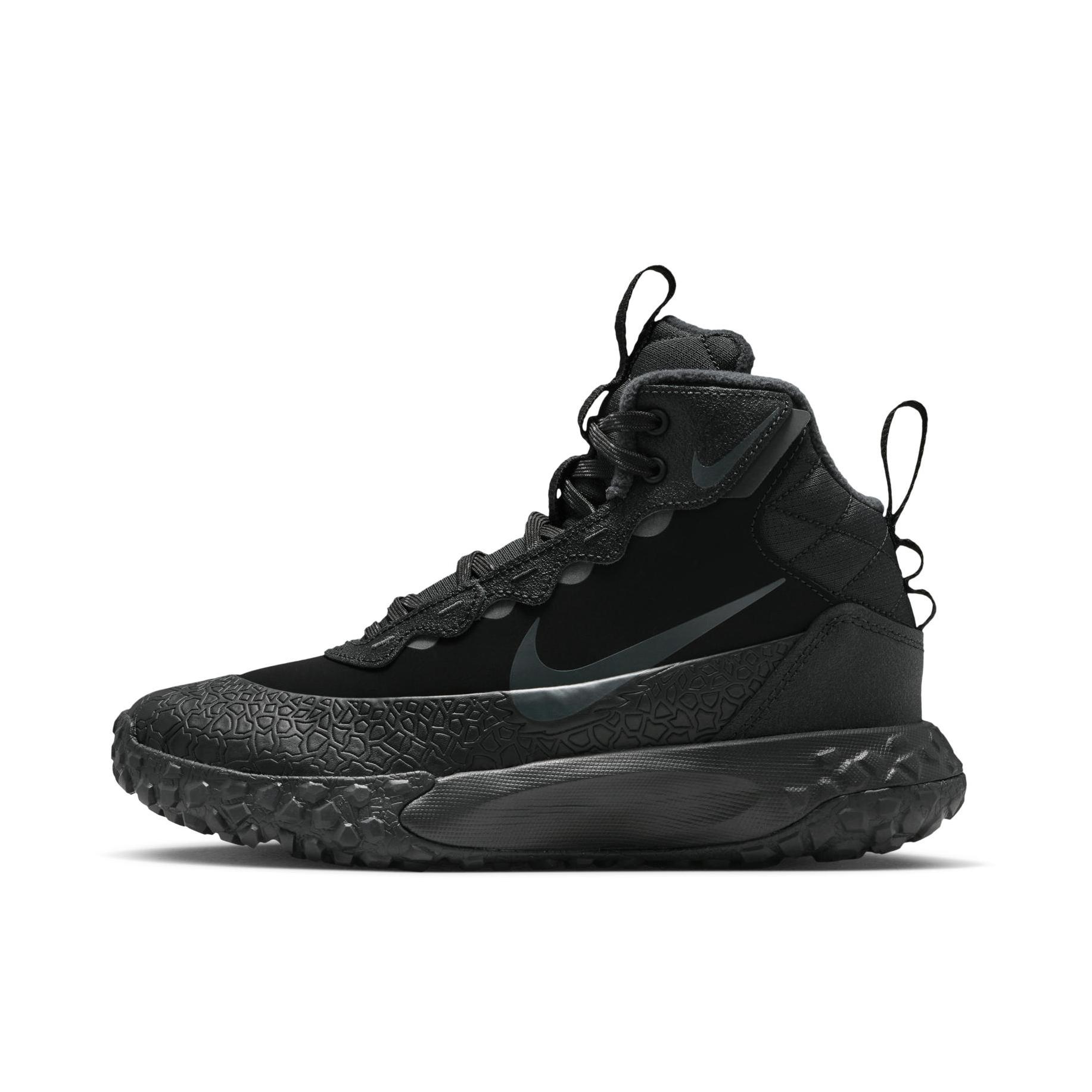 推荐商品：Nike Terrascout 运动休闲鞋 保暖减震透气防滑耐磨舒适百搭时尚 大童/黑色