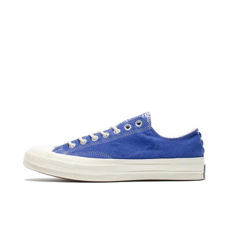 推荐商品：Converse/匡威 1970s 帆布鞋 圆头防滑经典复古轻便时尚拼接百搭 Low  Blue 蓝色灯芯绒