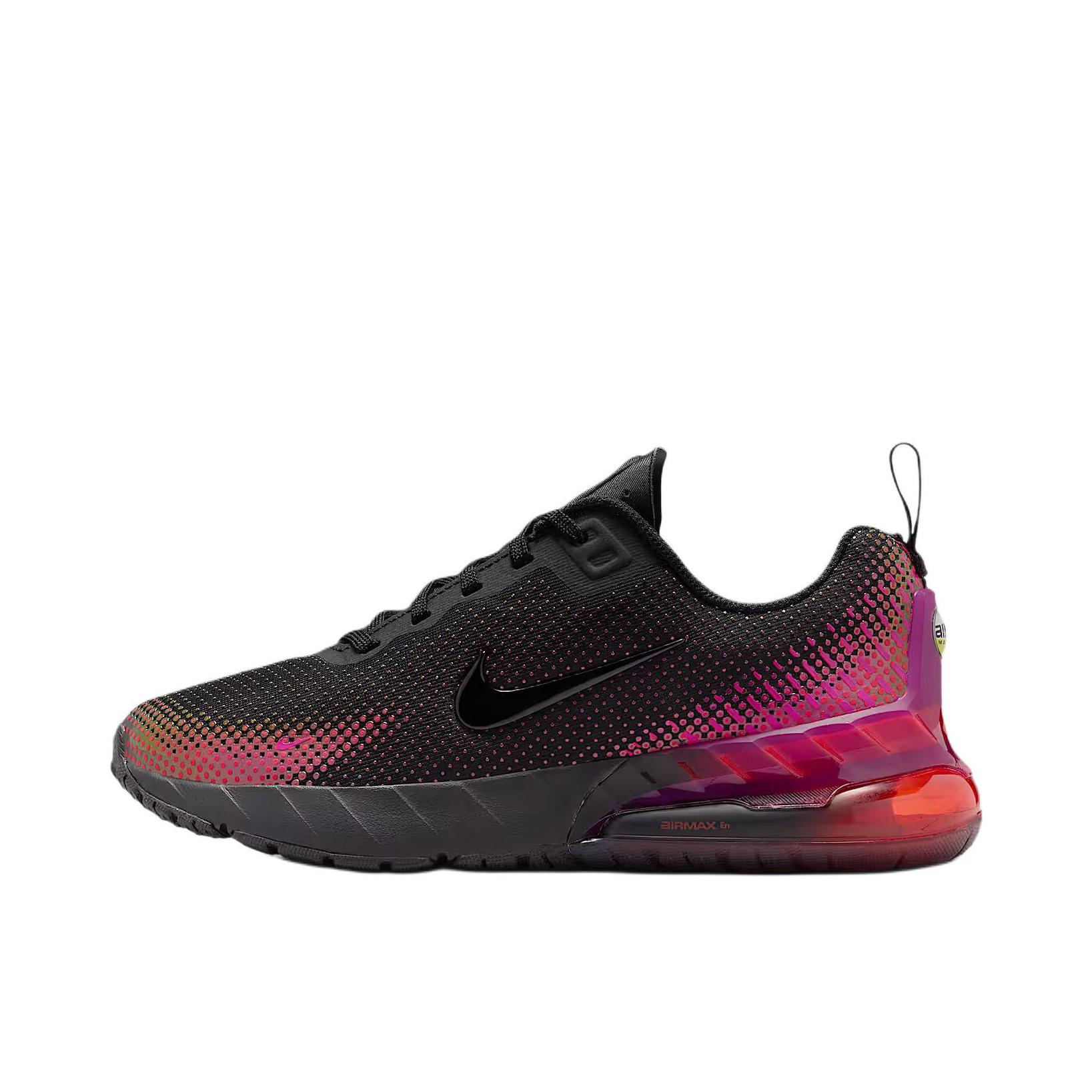 推荐商品：Nike Air Max Phoenix 跑鞋 百搭耐磨圆头支撑贴合耐用 纯黑色/红色