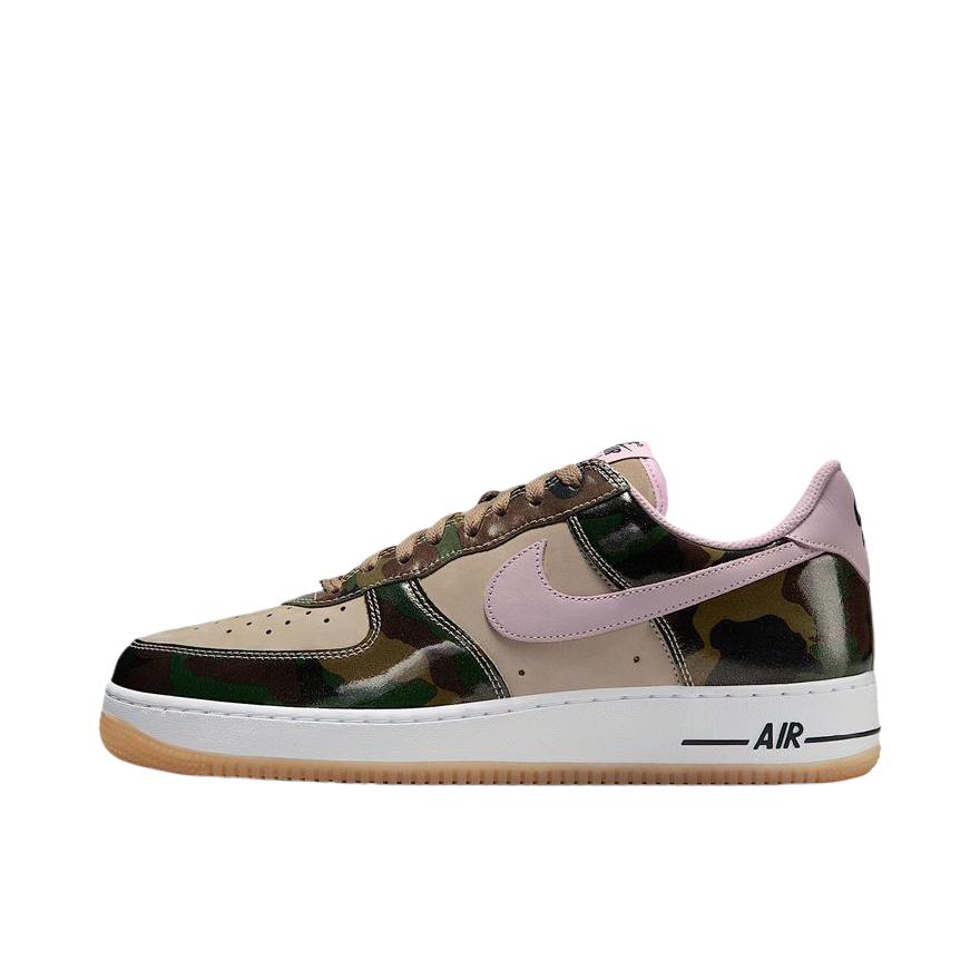 推荐商品：Nike Air Force 1 空军一号 板鞋 轻便舒适百搭耐磨防滑复古 棕色/绿色/粉色 
