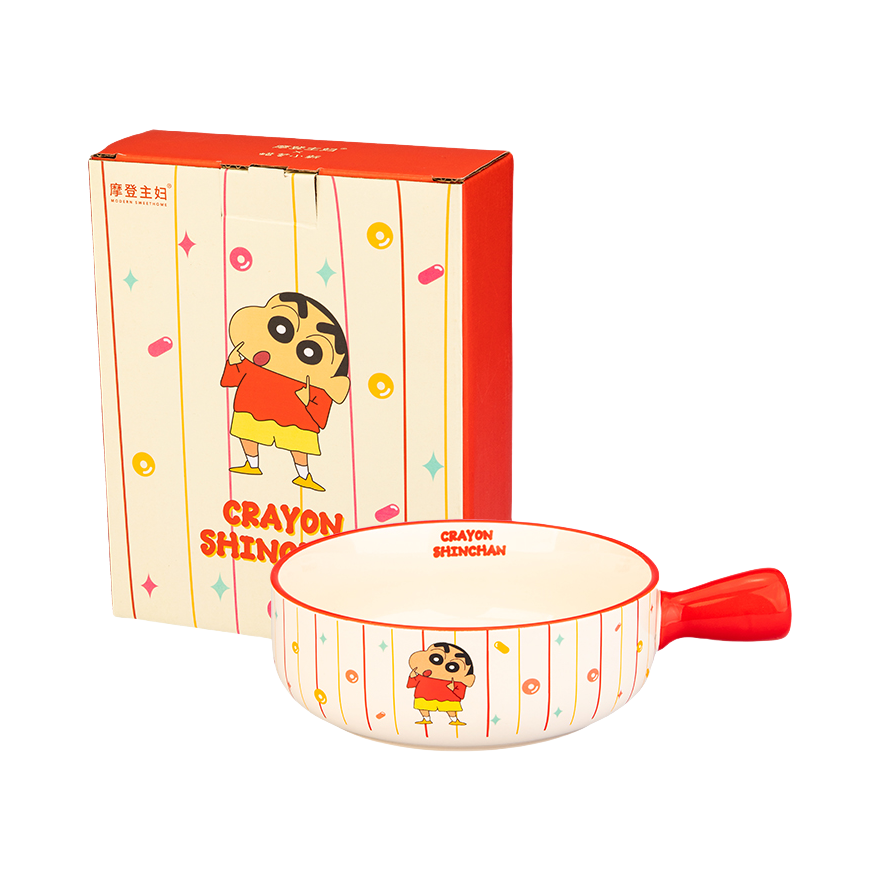 推荐商品：MDZF SWEETHOME/摩登主妇 蜡笔小新甜甜圈系列 陶瓷 手柄碗