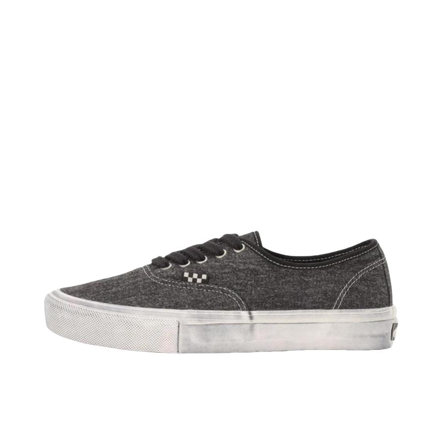 推荐商品：Vans/范斯 Skate Authentic 防滑减震 百搭 耐磨 帆布鞋 炭黑色