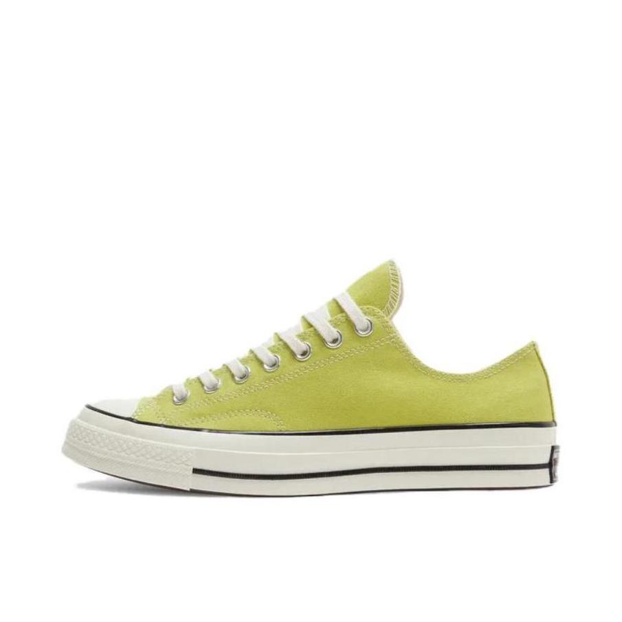 推荐商品：Converse/匡威 1970s 帆布鞋 圆头防滑经典复古轻便时尚拼接百搭 低帮/绿色/白色