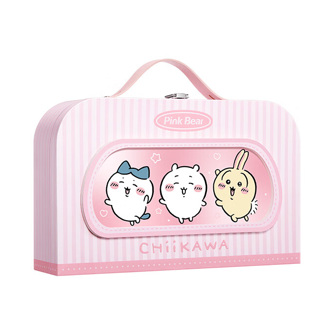 推荐商品：PINK BEAR/皮可熊 CHIIKAWA授权款彩妆礼盒 美容修饰提升气色