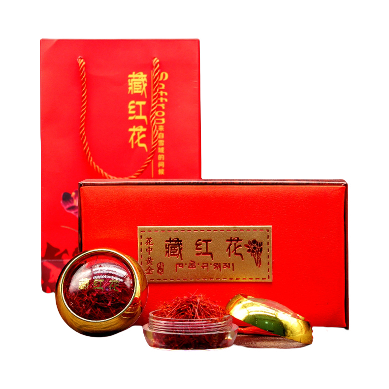 推荐商品：卓玛阿妈 藏红花 礼盒装
