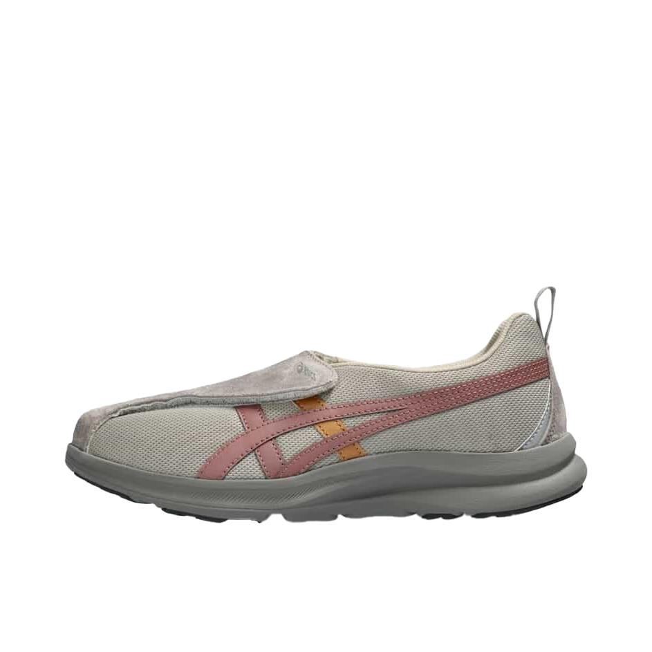 推荐商品：Asics/亚瑟士 Life Walker 101 跑鞋 舒适透气减震轻便防滑耐磨贴合 3E宽/女款/米色/粉米色