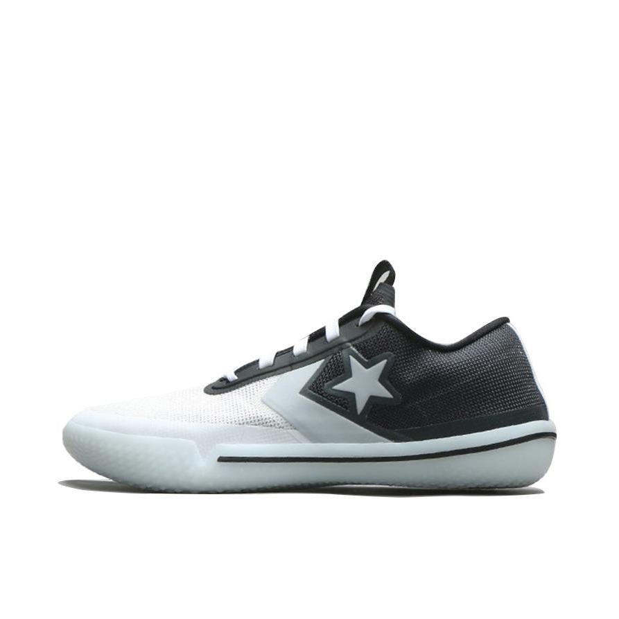 推荐商品：Converse/匡威 All Star Pro BB 减震回弹 防滑耐磨 舒适透气 支撑 实战 圆头 篮球鞋 Low Eclipse 白色/黑色
