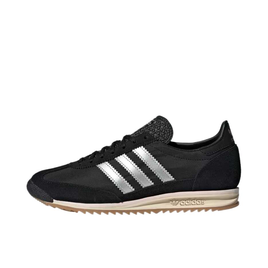 推荐商品：【马思纯同款】 adidas Originals SL 72 T头鞋 德训鞋 运动休闲鞋 轻便防滑耐磨透气舒适简约复古 核心黑色/纸板色/胶糖色