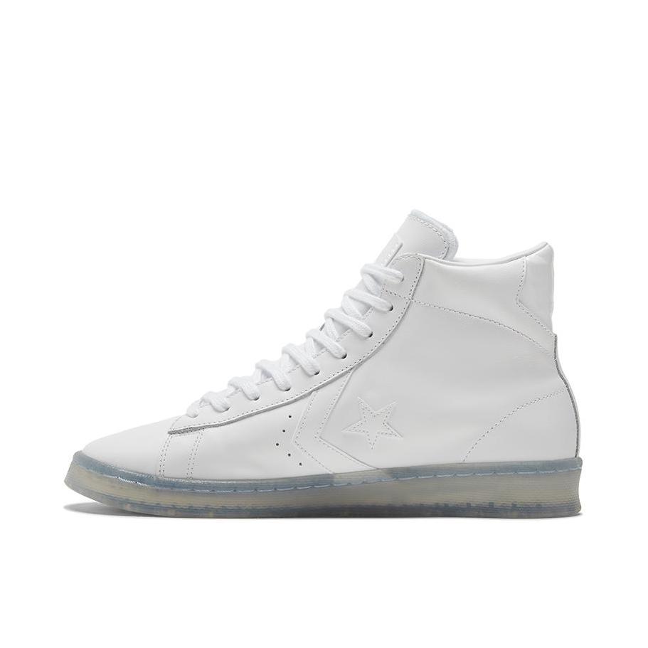推荐商品：Converse/匡威 Pro Leather 复古 经典 防滑耐磨 运动 减震 板鞋 水晶底/白色